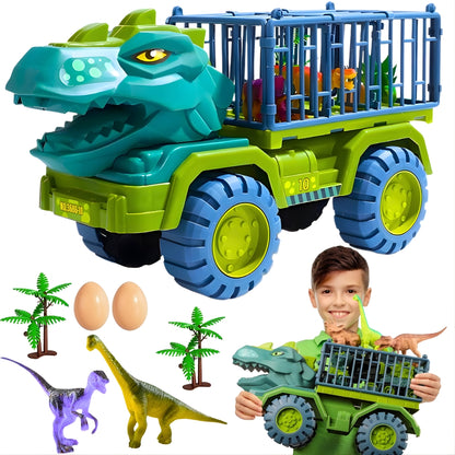 Голем Дино Камион со Диносауроси