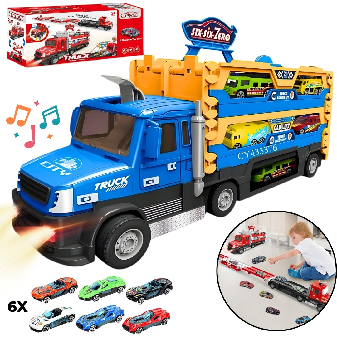 2 во 1 Голем Камион Стаза со колички