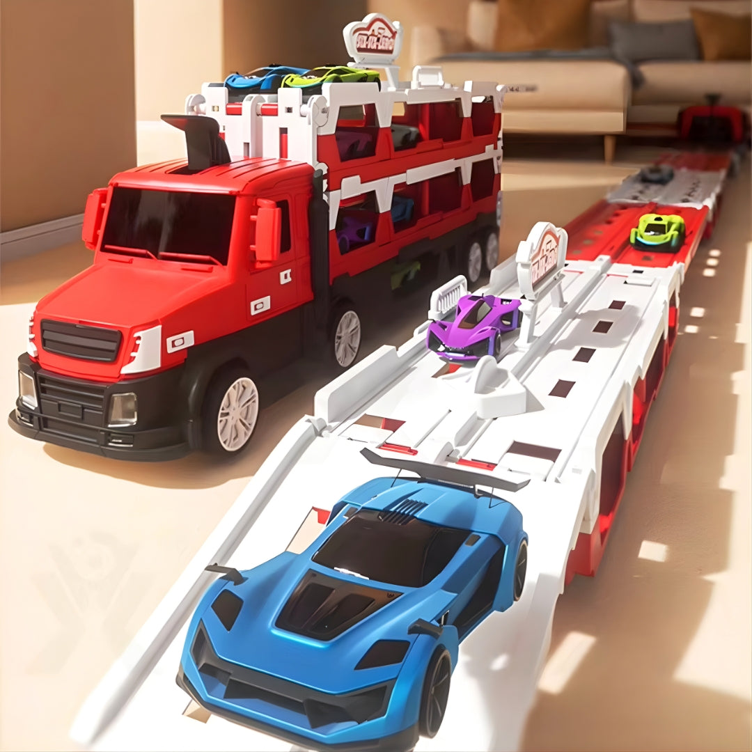 2 во 1 Голем Камион Стаза со колички