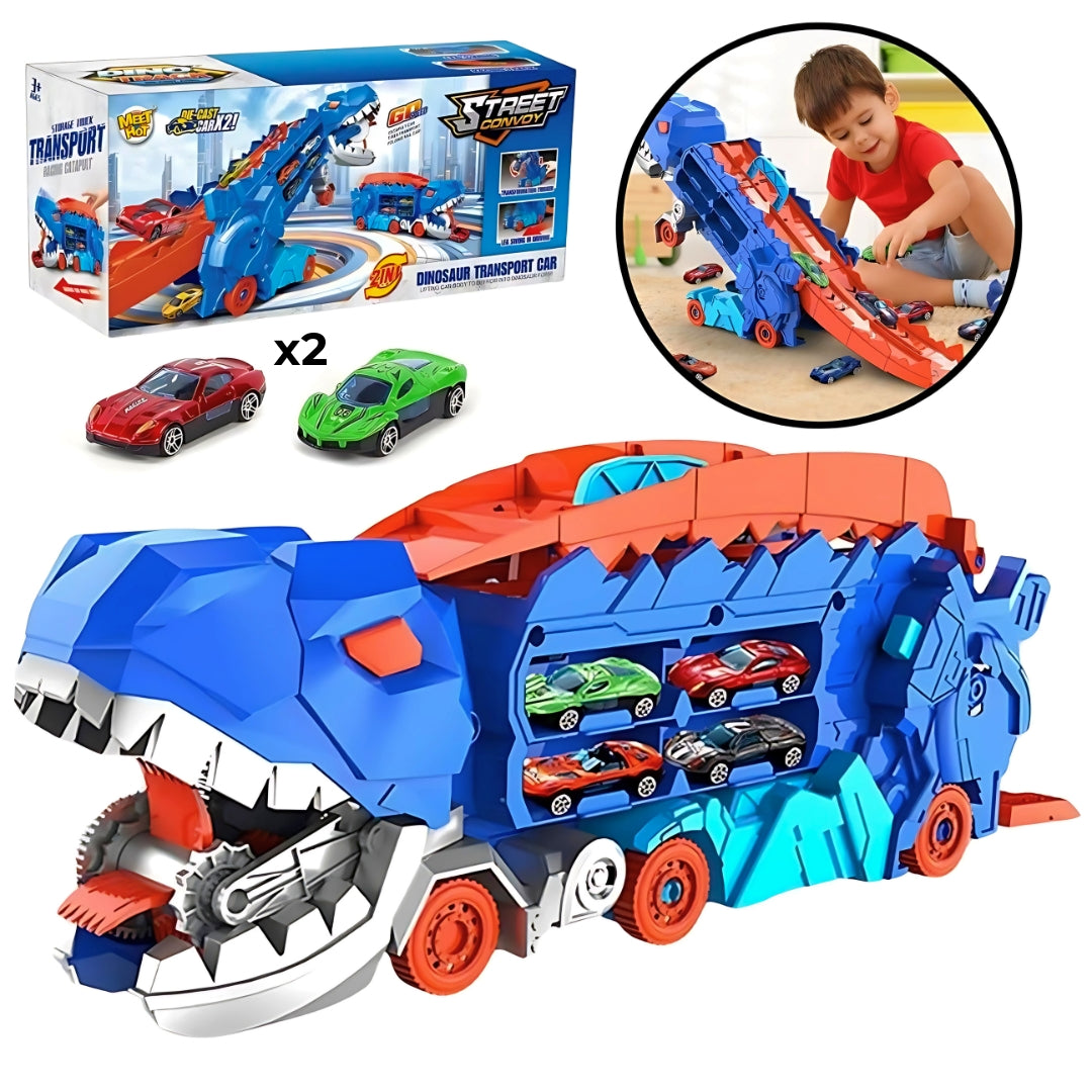 2 во 1 Дино Камион со Колички