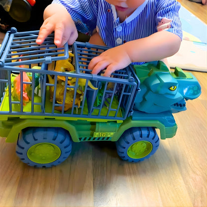 Голем Дино Камион со Диносауроси