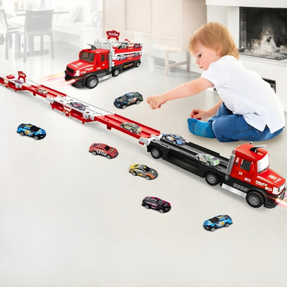 2 во 1 Голем Камион Стаза со колички