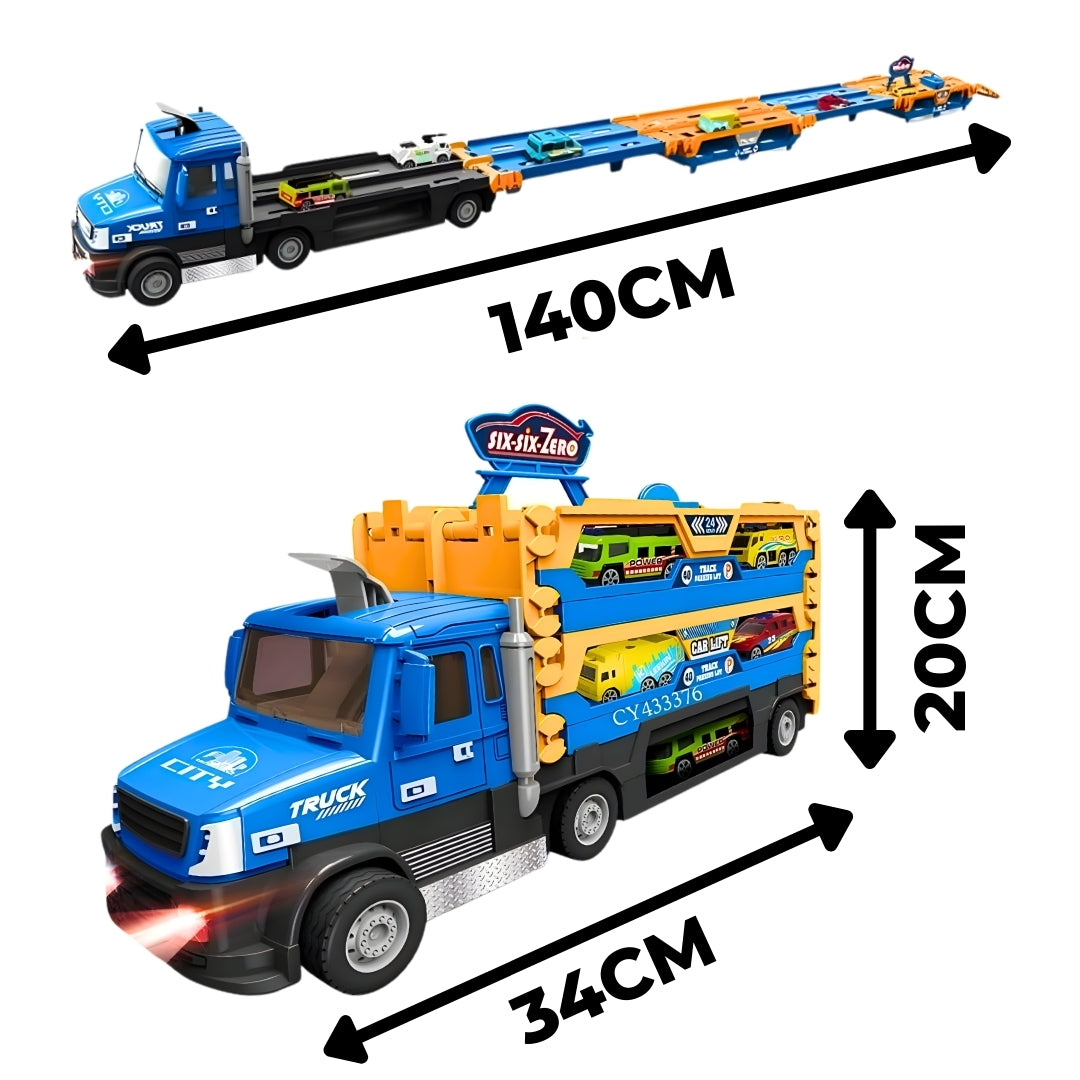 2 во 1 Голем Камион Стаза со колички