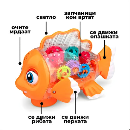 Светлечка Риба со запчаници