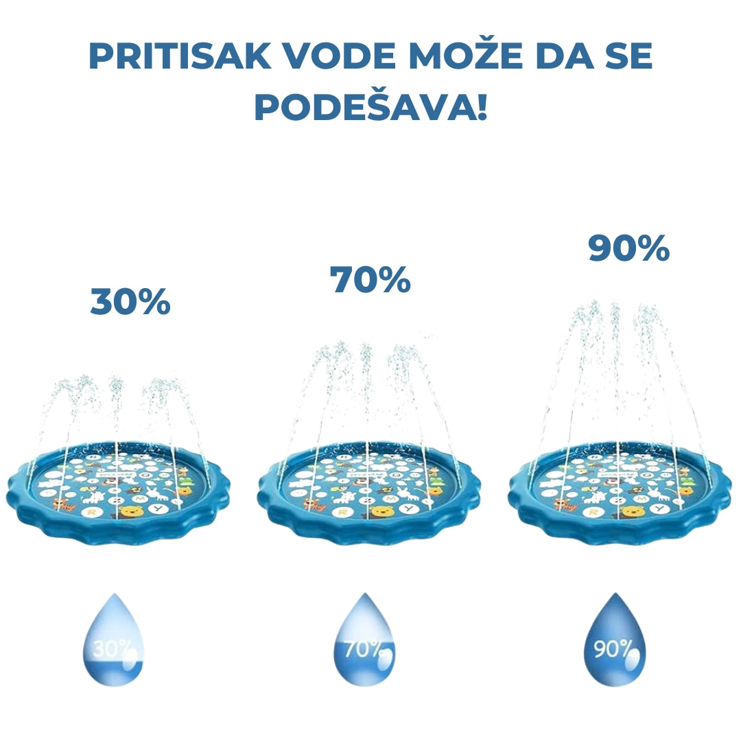 Vodena fontana za igru - podloga