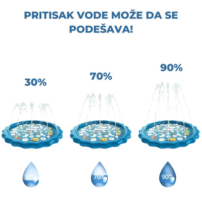 Vodena fontana za igru - podloga